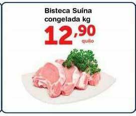 Roldão Bisteca Suina Congelada Kg oferta