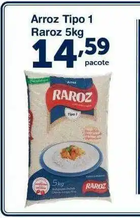 Roldão Arroz Tipo 1 Raroz oferta