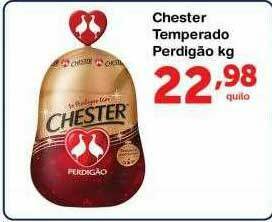 Roldão Chester Temperado Perdigão Kg oferta