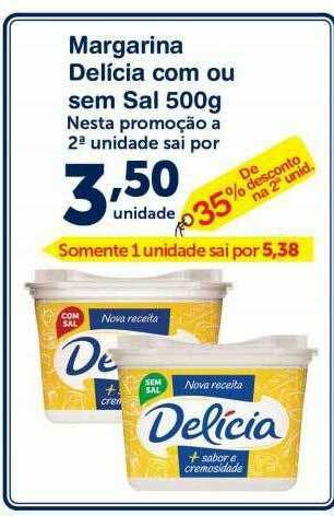 Roldão Margarina Delicia Com Ou Sem Sal oferta