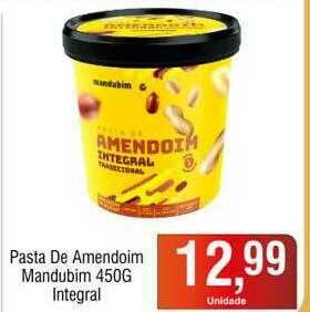 Supermercado Bem Barato Pasta De Amendoim Mandubim Integral oferta