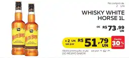 Lider Atacadista Whisky white horse oferta