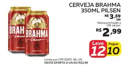 Lider Atacadista Cervejaria brahma pilsen oferta