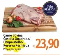Atacadão Carne Bovina Costela Quadrada/ Chupa Molho Reserva Resfriada oferta