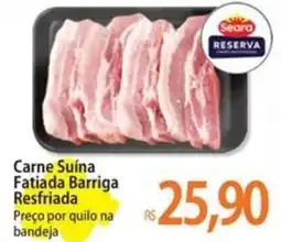 Atacadão Carne Suína Fatiada Barriga Resfriada oferta