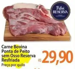Atacadão Carne Bovina Ponta de Peito sem Osso Reserva Resfriada oferta
