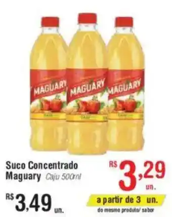 Fort Atacadista Suco Concentrado Maguary Caju oferta