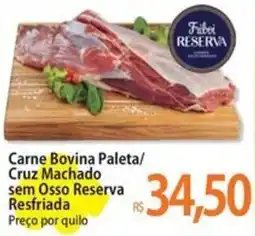 Atacadão Carne Bovina Paleta/ Cruz Machado sem Osso Reserva Resfriada oferta