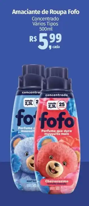 Supermercados Mateus Amaciante de Roupa Fofo oferta