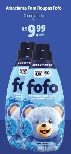 Supermercados Mateus Amaciante Para Roupas Fofo oferta