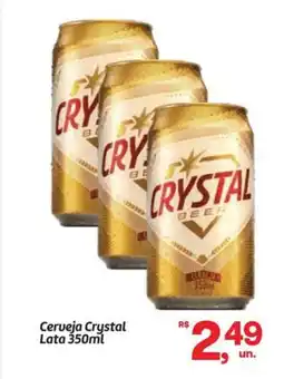 Fort Atacadista Cerveja Crystal Lata oferta