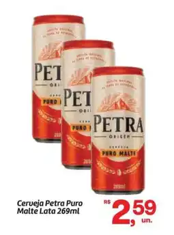 Fort Atacadista Cerveja Petra Puro Malte Lata oferta