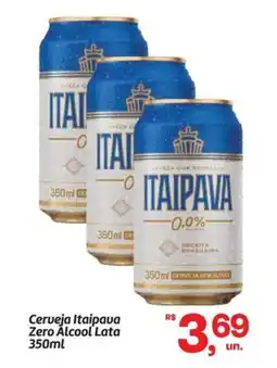 Fort Atacadista Cerveja Itaipava Zero Alcool Lata oferta