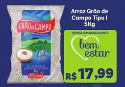 Covabra Supermercados Arroz Grão de Campo Tipo I oferta
