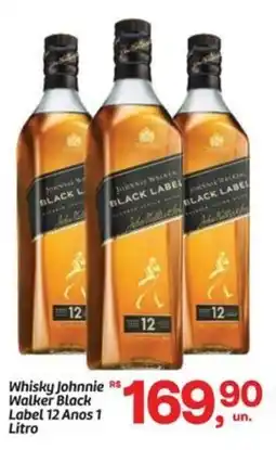 Fort Atacadista Whisky Walker Black Label 12 Anos oferta