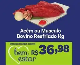 Covabra Supermercados Acém ou Musculo Bovino Resfriado oferta