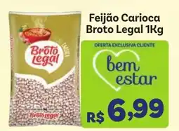 Covabra Supermercados Feijão Carioca Broto Legal oferta