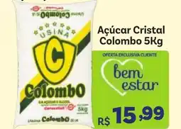 Covabra Supermercados Açúcar Cristal Colombo oferta