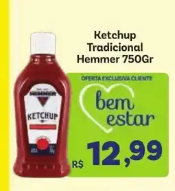 Covabra Supermercados Ketchup Tradicional Hemmer oferta