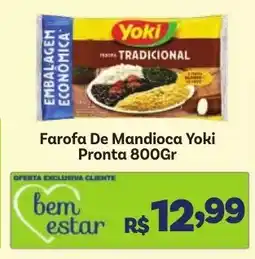 Covabra Supermercados Farofa De Mandioca Yoki Pronta oferta