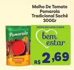 Covabra Supermercados Molho De Tomate Pomarola Tradicional Sachê oferta