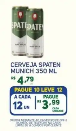 Brasil Atacadista Cerveja spaten munich oferta