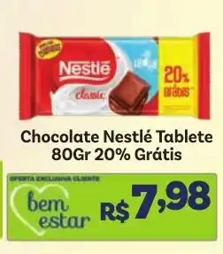 Covabra Supermercados Chocolate Nestlé Tablete oferta