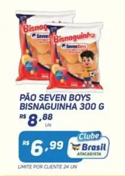 Brasil Atacadista Pão seven boys bisnaguinha oferta