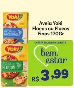Covabra Supermercados Aveia Yoki Flocos ou Flocos Finos oferta