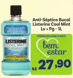 Covabra Supermercados Anti-Séptico Bucal Listerine Cool Mint oferta