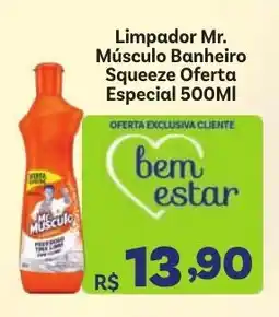 Covabra Supermercados Limpador Mr. Músculo Banheiro Squeeze oferta