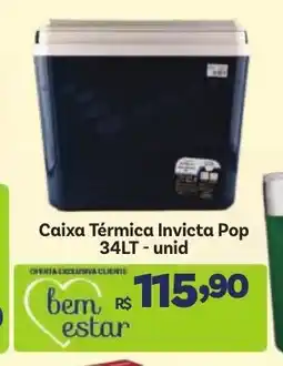 Covabra Supermercados Caixa Térmica Invicta Pop oferta