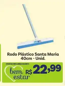 Covabra Supermercados Rodo Plástico Santa Maria oferta