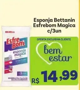 Covabra Supermercados Esponja Bettanin Estrebom Magica oferta
