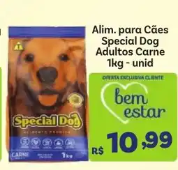 Covabra Supermercados Alim. para Cães Special Dog Adultos Carne unid oferta