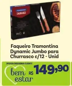 Covabra Supermercados Faqueiro Tramontina Dynamic Jumbo para Churrasco oferta