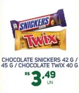 Brasil Atacadista Chocolate snickers oferta