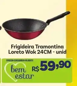 Covabra Supermercados Frigideira Tramontina Loreto Wok oferta