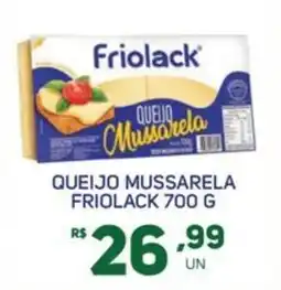 Brasil Atacadista Queijo mussarela friolack oferta