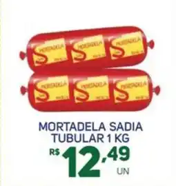 Brasil Atacadista Mortadela sadia tubular oferta