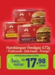 Covabra Supermercados Hambúrguer Perdigão oferta