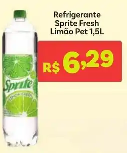 Covabra Supermercados Refrigerante Sprite Fresh Limão Pet oferta