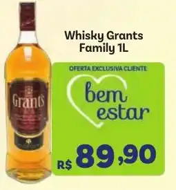 Covabra Supermercados Whisky Grants Family oferta