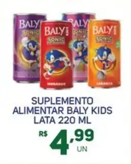 Brasil Atacadista Suplemento alimentar baly kids lata oferta
