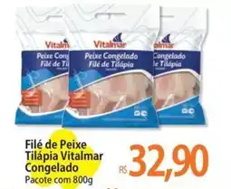 Atacadão Filé de Peixe Tilápia Vitalmar Congelado oferta