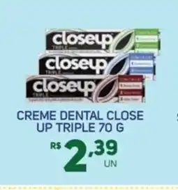 Brasil Atacadista Creme dental close up triple oferta