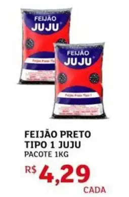 Assaí Atacadista Feijão preto tipo 1 juju pacote oferta