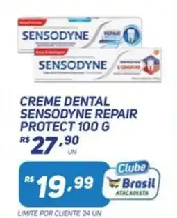 Brasil Atacadista Creme dental sensodyne repair protect oferta