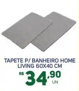 Brasil Atacadista Tapete p/ banheiro home living oferta