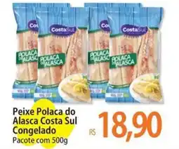 Atacadão Peixe Polaca do Alasca Costa Sul Congelado oferta